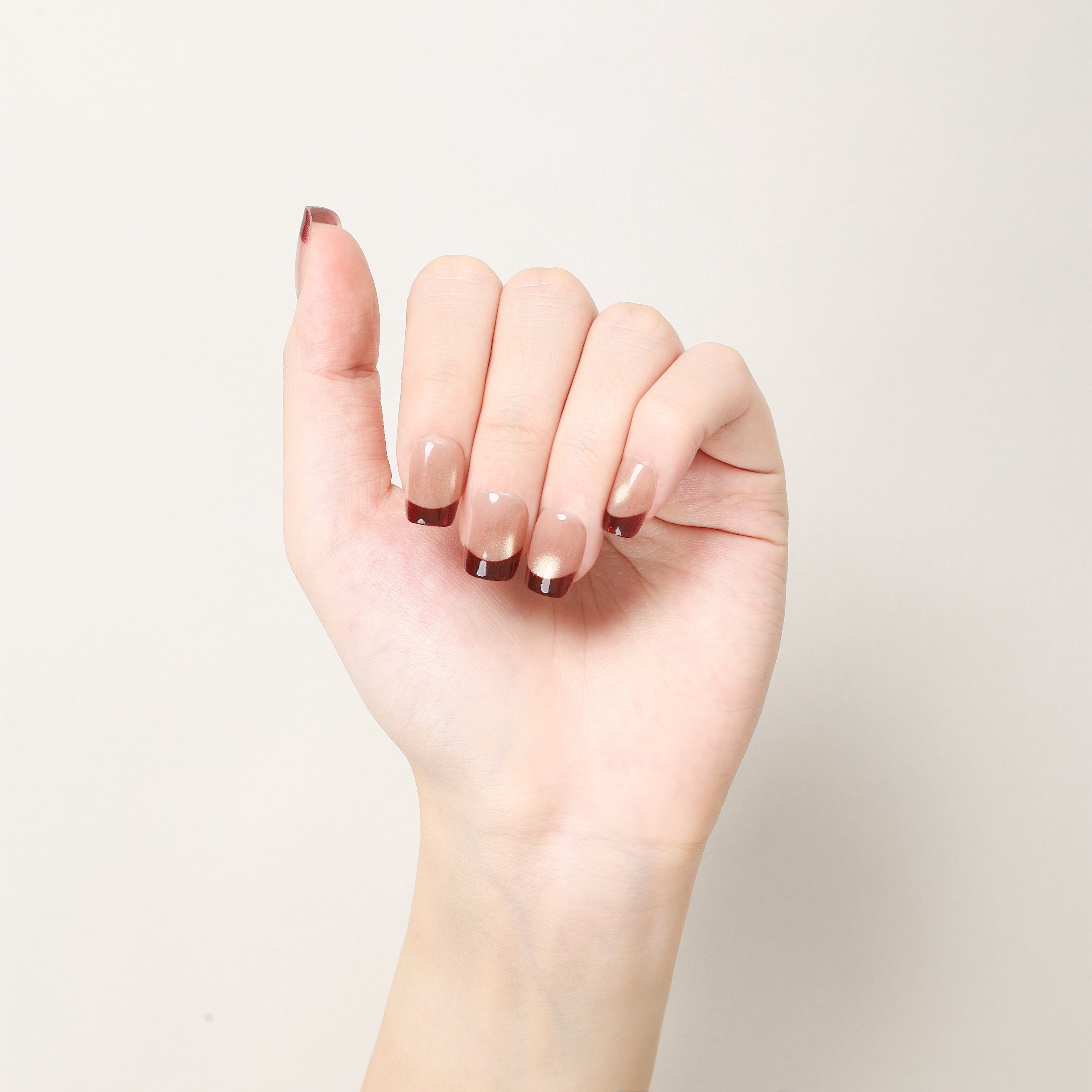 Aged Red Wine French Tips